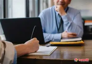 Entrevista Eficiente sendo realizada