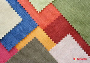 representações de várias cores por meio de algum tipo de tecido
