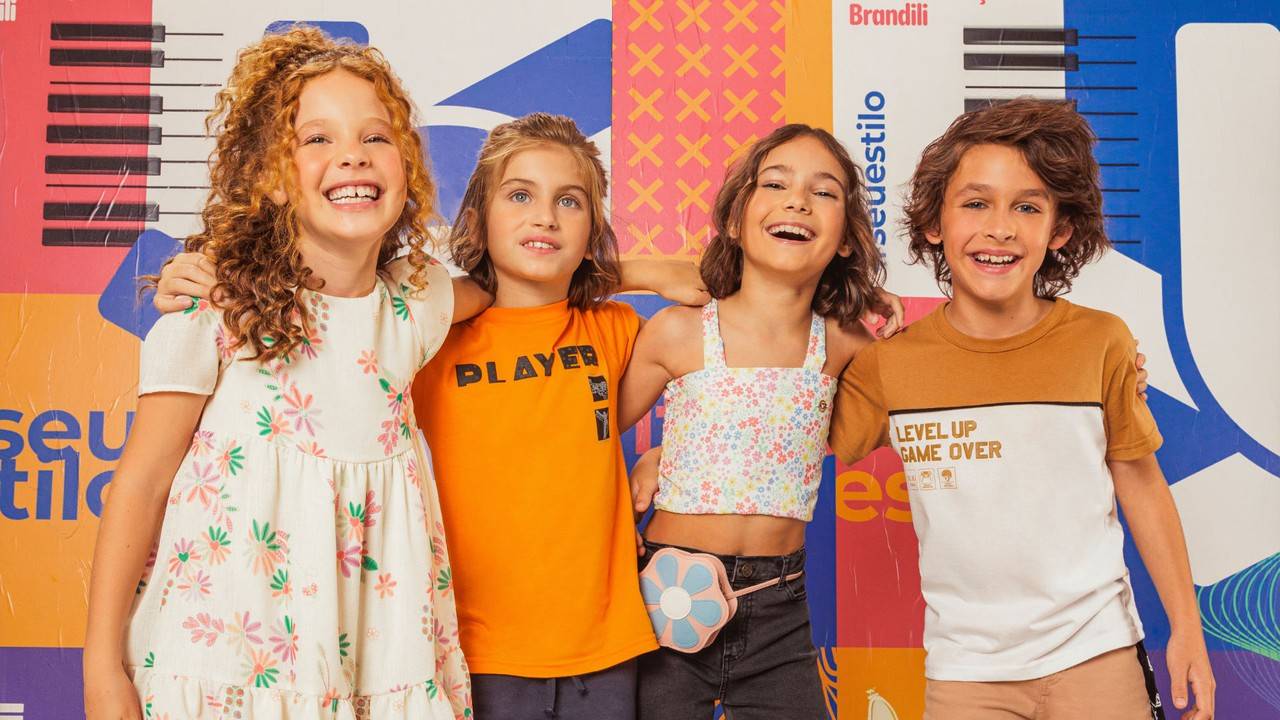 Campanha de Dia das Crianças Brandili 2023: Seu Ritmo, Seu Estilo